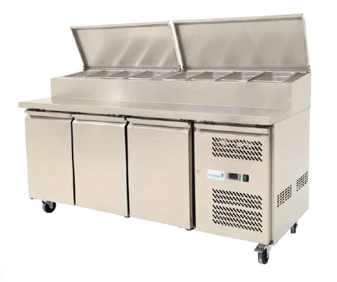 Kingfisher SH3000/800 Refrigerated prep counter - R-A-SH3000SER800