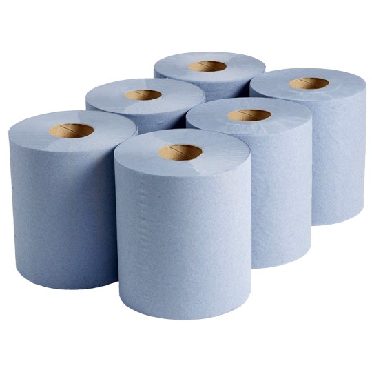 Blue Centrefeed Rolls - CL-PT-BLUE-C/F