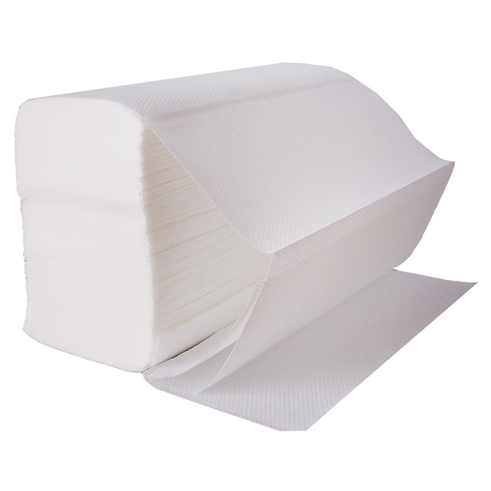 Z fold Hand Towel 2ply White - CL-PT-ZFOLD-WH