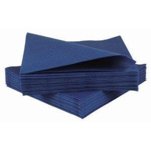 40cm 2ply Dark Blue Napkins - DIS-NAP-40/2-DB