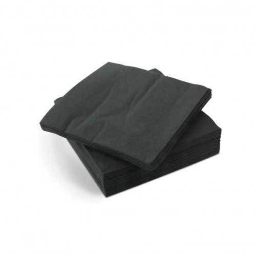 Black Cocktail Napkins - DIS-NAP-C/2-B