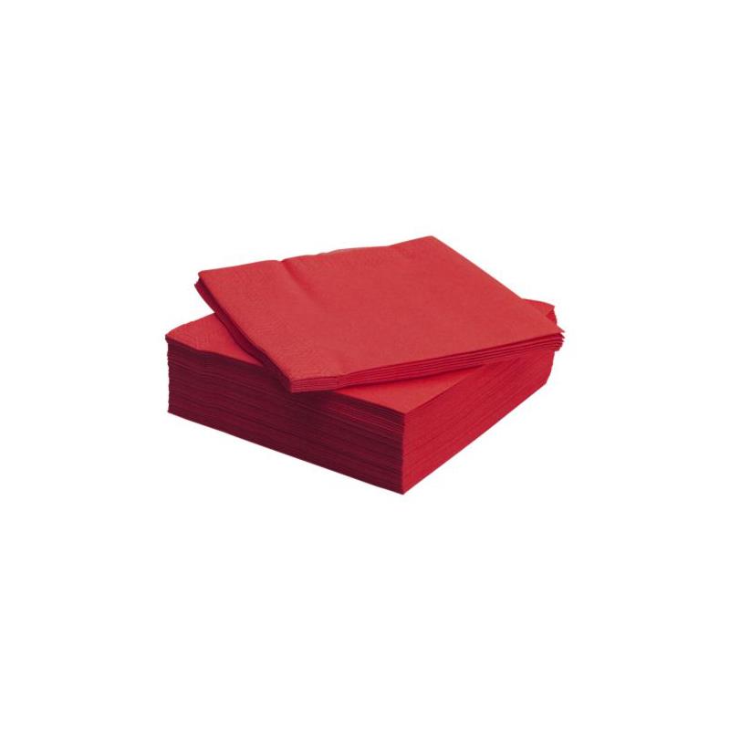 Red Cocktail Napkins - DIS-NAP-C/2-R