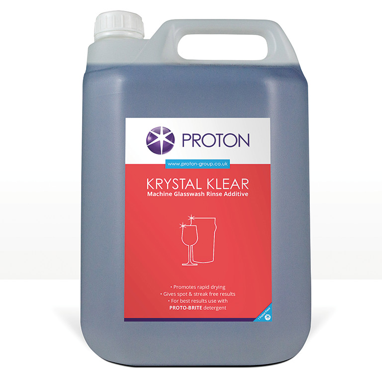 Krystal Klear Glasswash Rinse Aid 5L - CL-RIN-KRYS