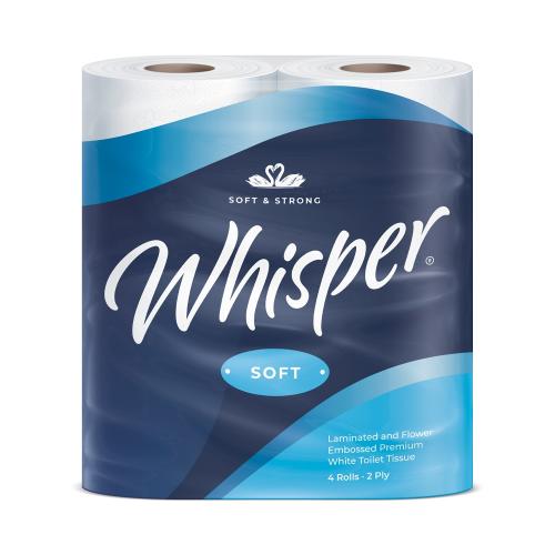 Whisper Conventional Rolls 2 ply (40) - CL-CAT-C92