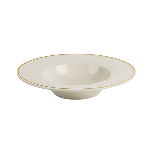 Line Gold Band Pasta Plate 25cm - 175825GB (Pack of 6)