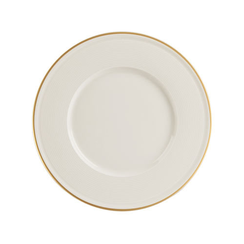 Line Gold Band Plate 25cm - 185825GB (Pack of 6)