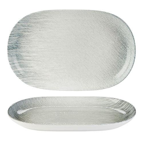 Linear Oval Platter 33 x 21cm 13 x 8 - 24143033 (Pack of 6)