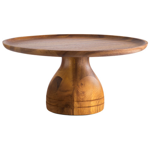 Acacia Wood Cake Stand 33cm / 13