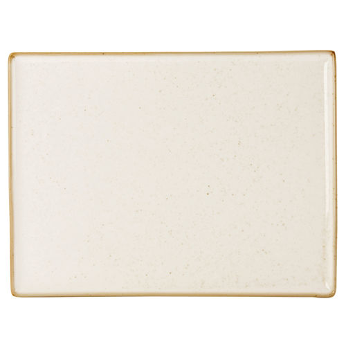 Oatmeal Rectangular Platter 27x20cm/10.75x8.25