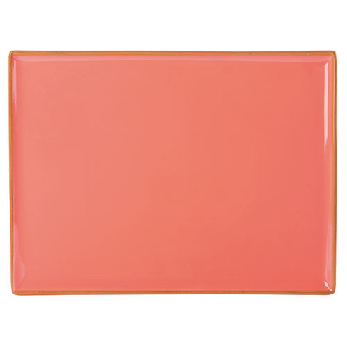 Coral Rectangular Platter 35x25cm - 358835CO (Pack of 6)