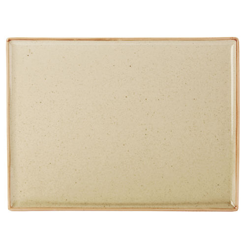 Wheat Rectangular Platter 35x25cm - 358835WH (Pack of 6)