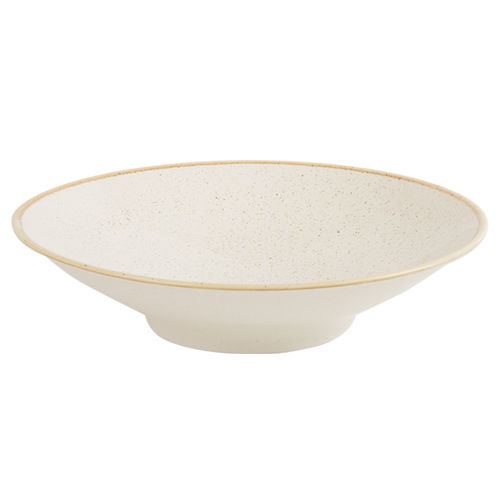 Oatmeal Footed Bowl 26cm - 368126OA (Pack of 6)