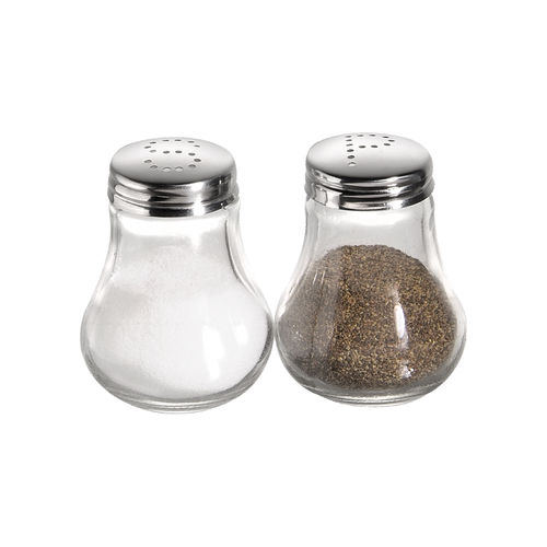 Glass Salt & Pepper Set - 40500 (Pack of 1)