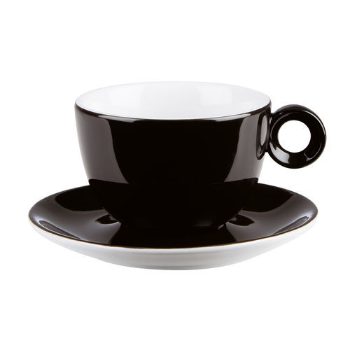 Black Bowl Shaped Cup 8oz - 820003BL (Pack of 12)