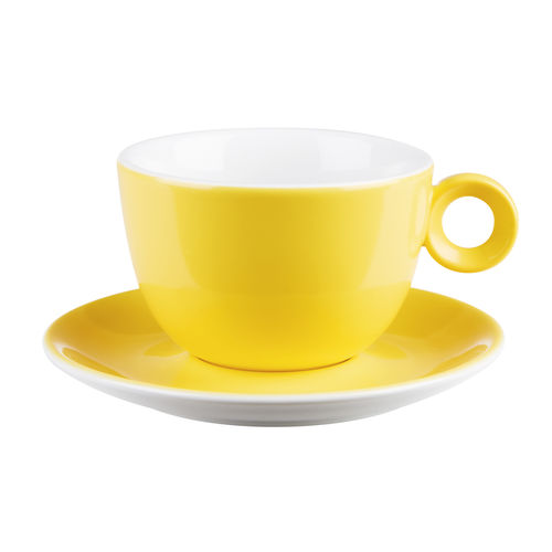 Yellow Bowl Shaped Cup 8oz - 820003YE (Pack of 12)