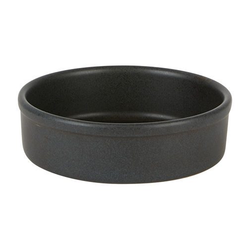 Rustico Carbon Round Tapas Dish 12.5cm - C33204 (Pack of 12)