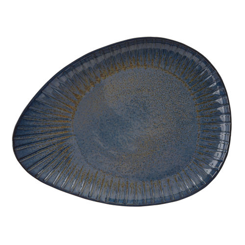 Aegean  Reactive Oval Plate 34cm - C83804 (Pack of 4)