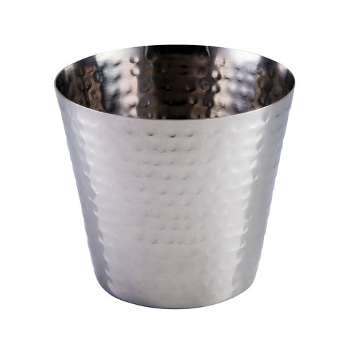 Hammered Finish Tapered Cup 9cm/3Â½