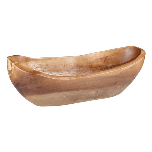 Rustic Bowl Acacia 10x25x8cm - CB2006 (Pack of 1)