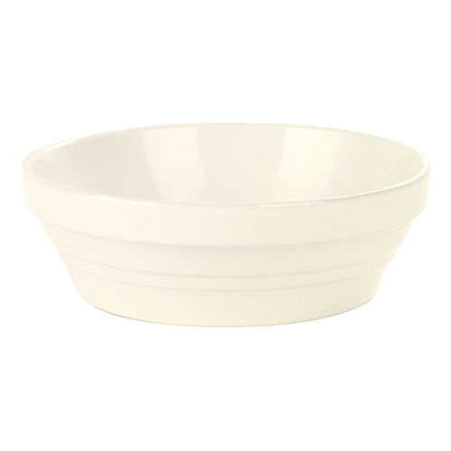 White Round Baking Dish 12cm/4.75