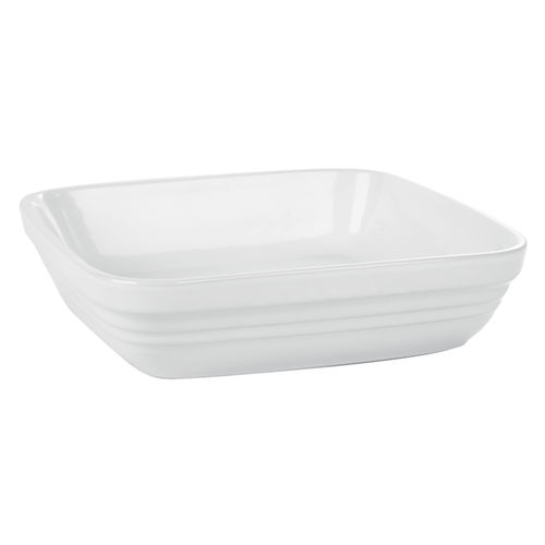 White Square Baking Dish 25cm/9.75