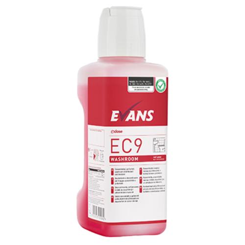 EC9 Washroom Cleaner 1L (Pack of 4)