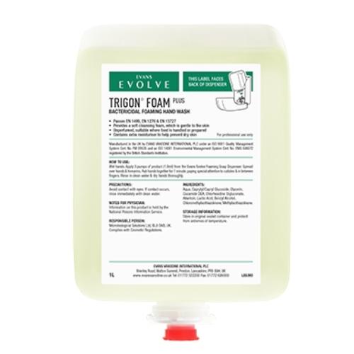 Trigon Plus Foam Soap Cartridges 1Ltr (Pack of 6)