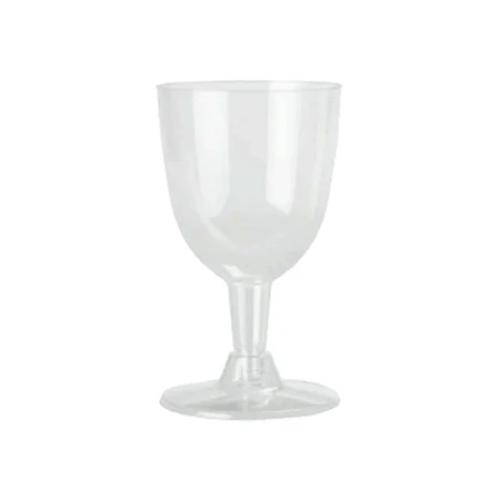 175ml 2 Piece Wine Glass With Clear Base