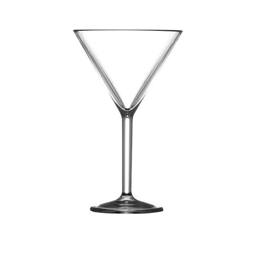 BBP Elite Clear Premium Polycarbonate Martini 7oz (Pack of 12)