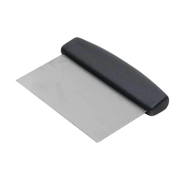 Dough Scraper Black Handle 150 x 75mm - 05-045