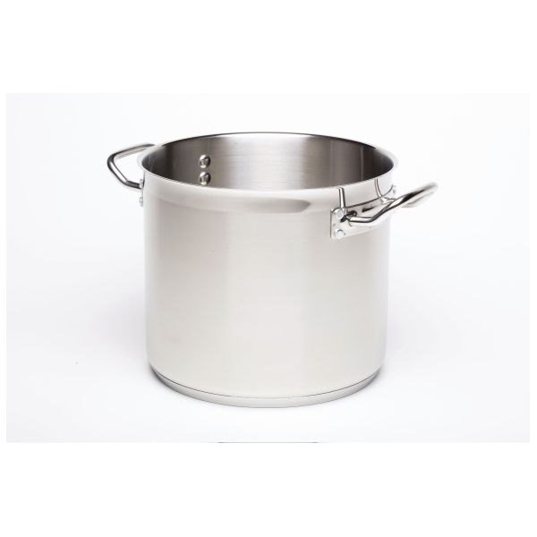 GW Stockpot (No Lid) 12L - 26 x 22cm (Dia x H) - 1026-12