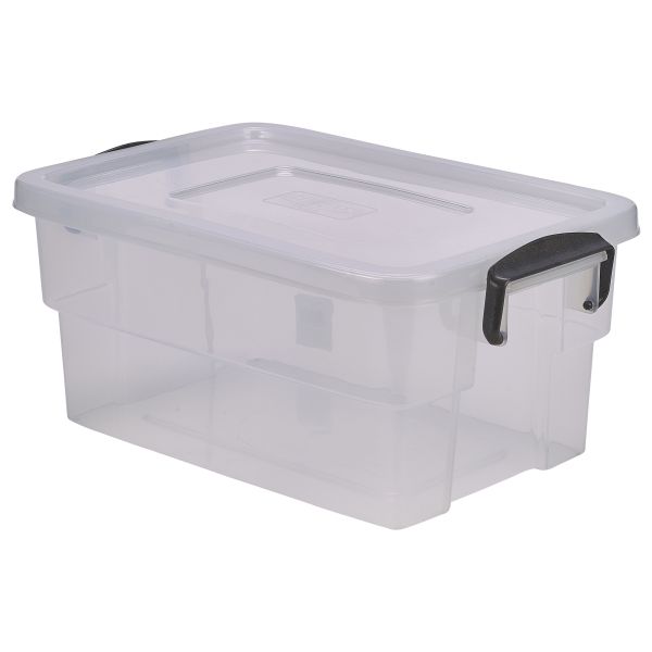 Storage Box 13L W/ Clip Handles - 10270 (Pack of 4)