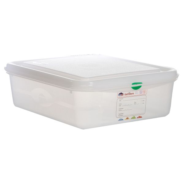 GN Storage Container 1/2 100mm Deep 6.5L - 12470 (Pack of 6)