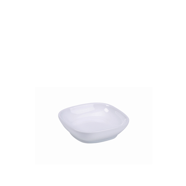 Genware Porcelain Ellipse Dish 6.9cm/2.75