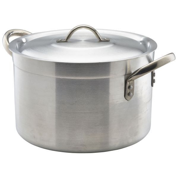 Aluminium Stewpan With Lid 11.5Litre - 705-28