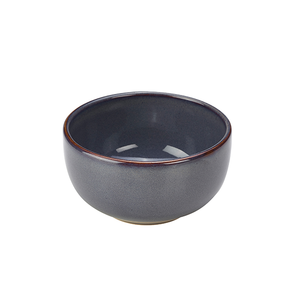 Terra Stoneware Rustic Blue Round Bowl 12.5cm - BW-BL12 (Pack of 6)