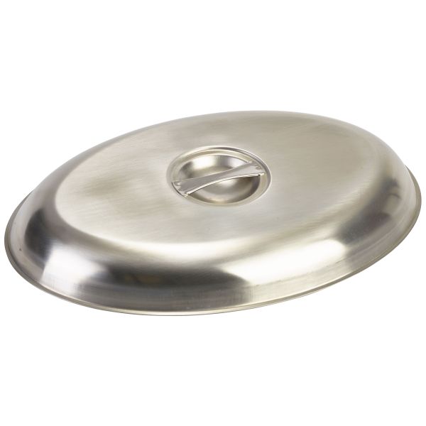 GenWare Stainless Steel Cover For Oval Vegetable Dish 25cm/10