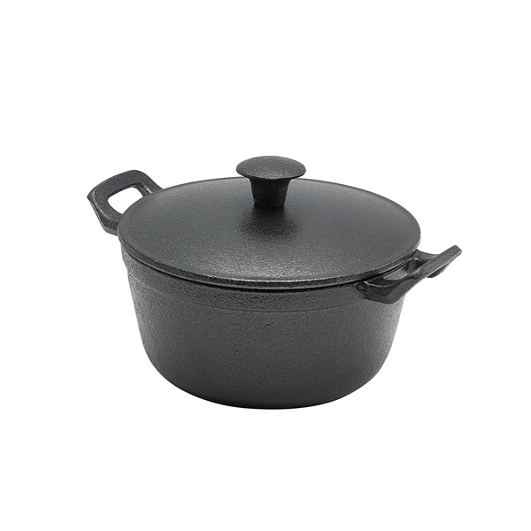 Cast Iron Casserole Dish 13.5 x 6.6cm - C137 (Pack of 6)