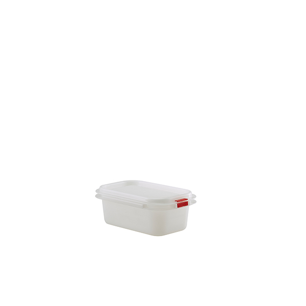 GenWare Polypropylene Container GN 1/9 65mm - GNPP19-065 (Pack of 12)