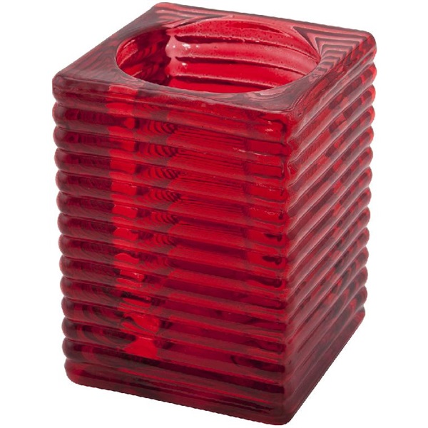 'Highlight' Candle Holder Red (6Pcs) - HHR