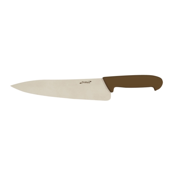 Genware 10'' Chef Knife Brown - K-C10BR