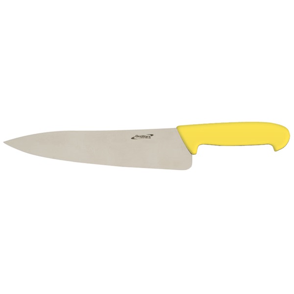 Genware 10'' Chef Knife Yellow - K-C10Y