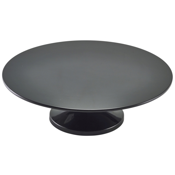 Black Melamine Cake Stand 33cm/13