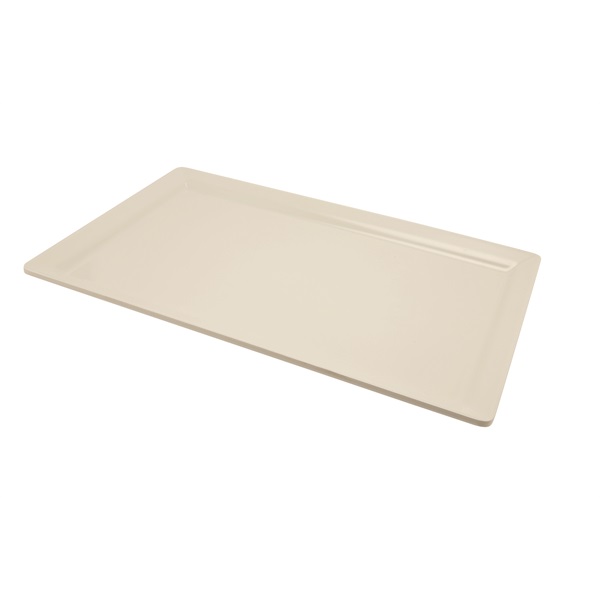 White Melamine Platter GN 1/1 Size 53 X 32cm - MEL11-WT