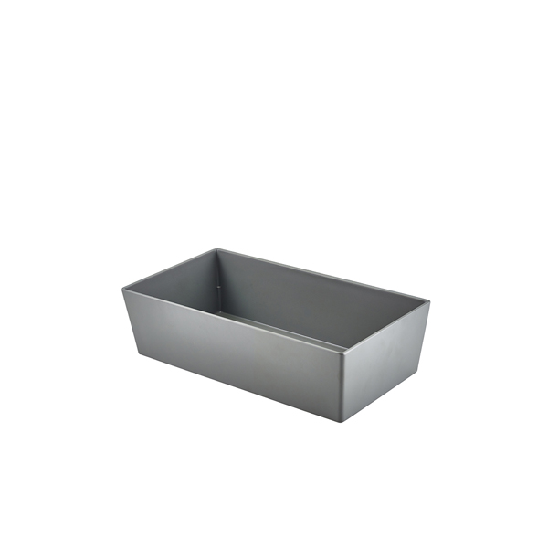 GenWare Matt Grey Melamine Buffet Box GN1/3 - MELBB13MG (Pack of 1)