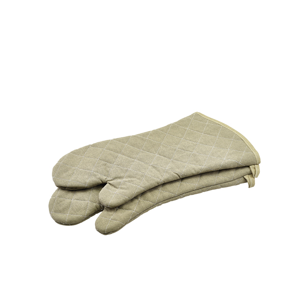 Flameguard Oven Mitt Tan 17