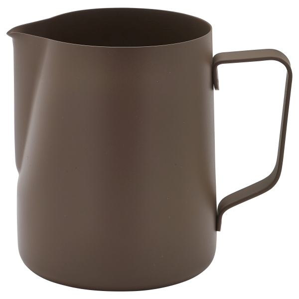 Non-Stick Brown Milk Jug 600ml/20oz - MJ20BR