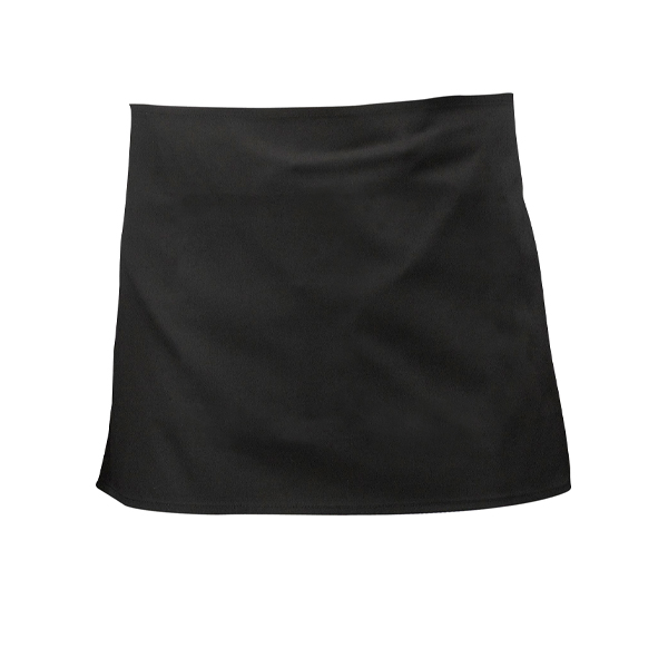 Black Short Apron 70cm x 37cm - NA05