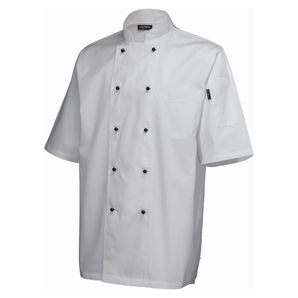 Superior Jacket (Short Sleeve) White XL Size - NJ09-XL