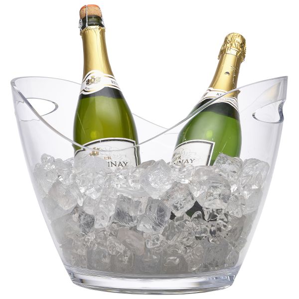 Clear Plastic Champagne Bucket Large - PCB-L